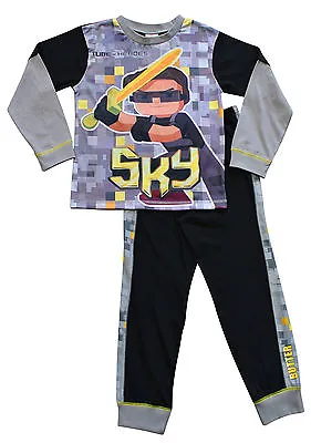 Buy Cool SKY Tube Heroes Pyjamas Pajamas 7 To 13 Years TDM • 8.99£