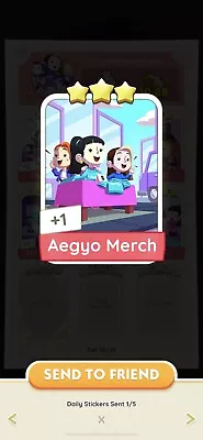 Buy Aegyo Merch Monopoly Go Set 16 ⭐️⭐️⭐️ • 1.99£