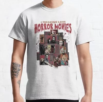 Buy Halloween Villains Friday 13th Chucky T Shirt Funny Novelty Birthday Gift Retro • 5.99£