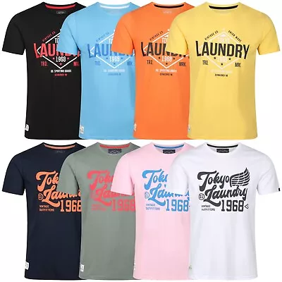 Buy Mens Tokyo Laundry T Shirts Graphic Print Short Sleeve Crew Neck Cotton Tee Top • 6.99£
