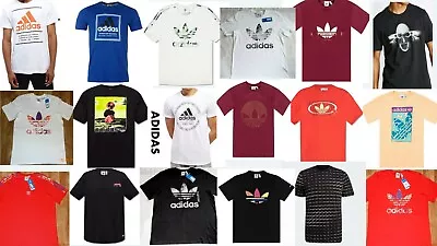 Buy Mens Adidas Graphic Camo Logo T Shirt Crew Neck Size S M  L XL XXL New Colours • 22.99£