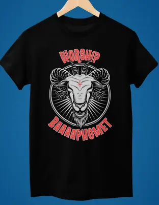 Buy Deadstar Clothing 'worship Baaaaphomet' Men's Black T-shirt Size Xl *new • 12.95£
