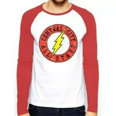 Buy The Flash All Stars Baseball Shirt Adult XL • 9.99£