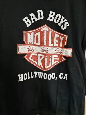 Buy Motley Crue Men's M T Shirt Bad Boys Girls Girls Girls Unisex Rock Band  • 12£