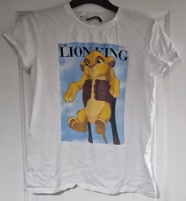 Buy FB SISTER DISNEY THE LION KING White Size M T SHIRT GOOD PRELOVED CONDITION • 4.99£