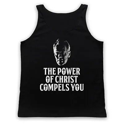 Buy Exorcist The Power Of Christ Compels You Father Merrin Adults Vest Tank Top • 18.99£