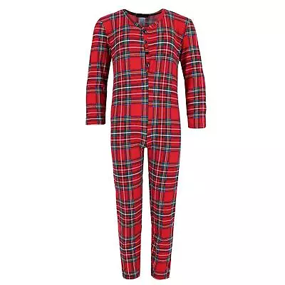 Buy New Grumpy & Gorgeous Girl's Plaid Pajama Onepiece • 15.76£