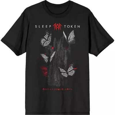 Buy Sleep Token Butterflies Band Logo T Shirt • 19.95£