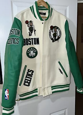 Buy Boston Celtics NBA Pro Standard Retro Classic FullZip Jacket - Cream Size XL • 349£