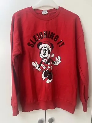 Buy Disney Minnie Mouse Christmas Sweatshirt  • 1.99£
