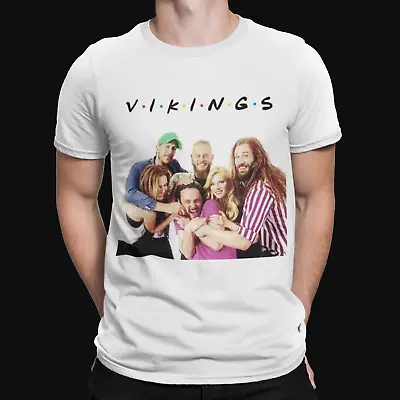 Buy Vikings Friends T-Shirt -  Ragnar  TV Movie Cool Action Retro Funny  • 8.39£