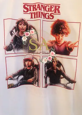 Buy Error Stranger. Thing, Small T-shirt, Eleven, Mike, Justin, Lucas, • 12£