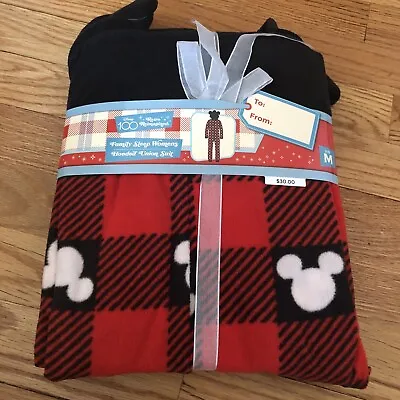 Buy New! Disney 100 Mickey Mouse Matching Family Union Suit Women’s Medium Red Plaid • 14.13£