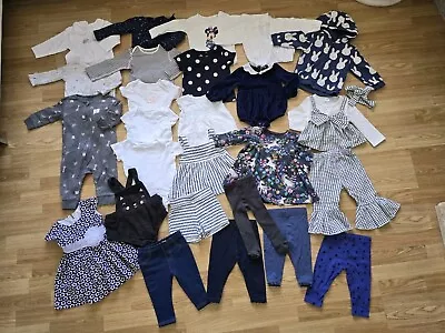 Buy Baby Girl Girls Clothes Bundle 6-9 Months / Leggings / Dress / Jumper / Outfits • 19.99£