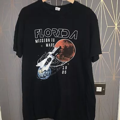 Buy Vintage 80s FLORIDA MISSION TO MARS T Shirt - XL • 20£