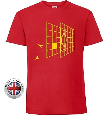 Buy Star Wars Millennium Falcon Battle Targetting Red T Shirt, Unisex+ladies Fitted • 14.99£