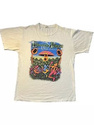 Buy Electric Forest Graphic Print White T-shirt • 39.99£
