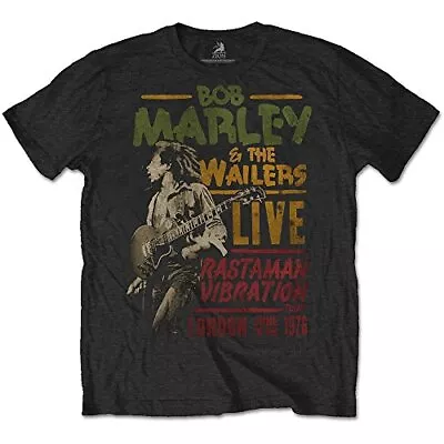 Buy Bob Marley - Bob Marley Unisex T-Shirt  Rastaman Vibration Tour 1976  - J1362z • 15.94£