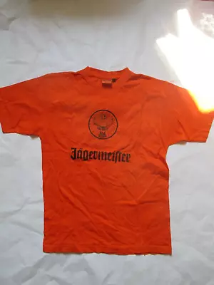 Buy Fan Shirt T-shirt Orange - Jägermeister - Unb. - Collectible - Attention Wild Size S • 20.56£