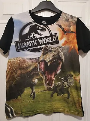 Buy Nutmeg Jurassic World T Shirt Size 12-13 • 7.99£