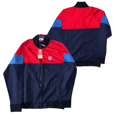 Buy England Men's Track Jacket (Size S) Football Iconic Zip Up Jacket - New • 19.99£