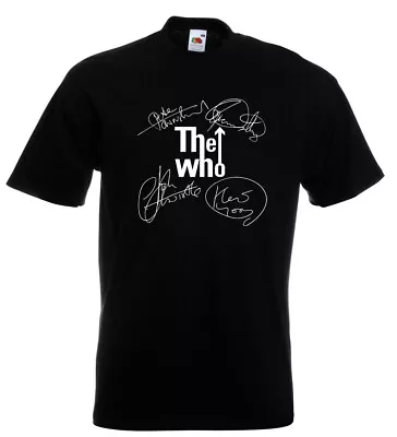Buy The Who Autographs T Shirt Pete Townshend S - 5XL • 12.95£