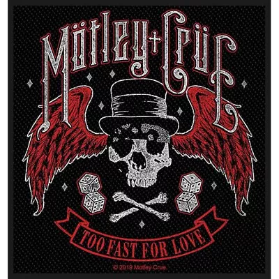 Buy MOTLEY CRUE Patch: TOO FAST FOR LOVE : Album Cover Official Merch Fan Gift £pb • 4.45£