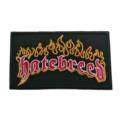 Buy Hatebreed Metal Band Embroidered Patch Iron On Sew On Transfer • 4.40£