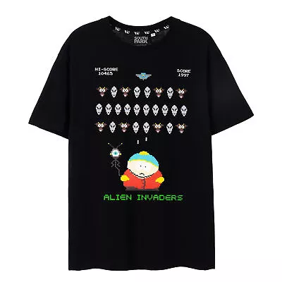 Buy South Park Mens Alien Invaders T-Shirt NS7969 • 17.19£