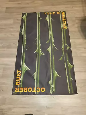 Buy Type O Negative Flag Flagge Poster Black Sabbath Judas Priest • 21.59£