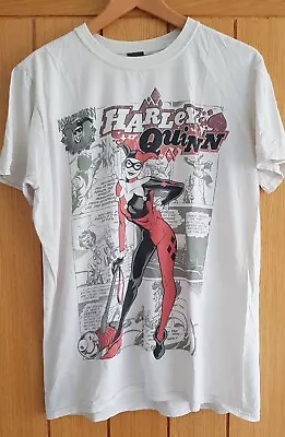 Buy Womens/Teens DC Harley Quinn T-Shirt UK Size M, Batman Merch, Lounge Wear • 15£