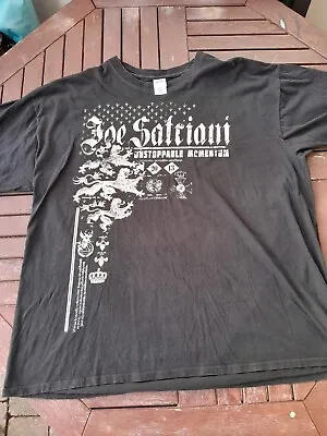 Buy Joe Satriani Unstoppable Momentum Tour 2013 T-Shirt 2xl Rare • 26£