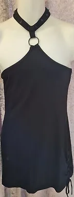 Buy Heartless Clothing Black Dress With Studded Collar Size Small • 15.99£