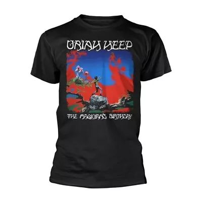 Buy Uriah Heep - The Magicians Birthday (Black) (NEW MENS T-SHIRT) • 17.20£