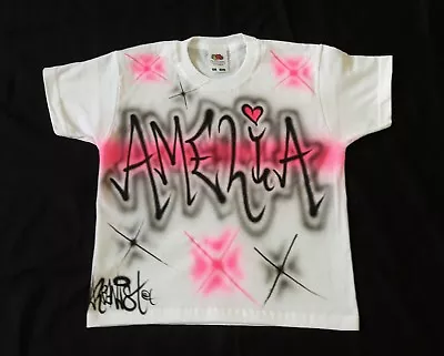 Buy Urbanist Graffiti Street Dance, Hip Hop, Custom Airbrushed Children's T-Shirts  • 11.99£