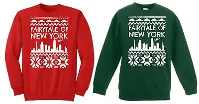 Buy Adults New York Fairytale Festive Christmas Jumper • 21.95£