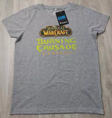 Buy World Of Warcraft Burning Crusade T-Shirt Women's Size XL Blizzard Fanatics • 6.79£