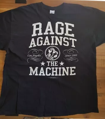 Buy Rage Against The Machine TShirt 2xl Black Alt Metal Run The Jewels Audioslave. • 14.99£
