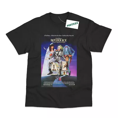 Buy Retro Movie Poster Inspired By Beetlejuice DTG Printed T-Shirt • 15.95£