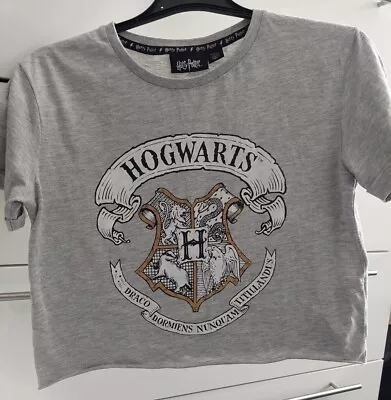 Buy Harry Potter Girls Hogwarts Crop T.Shirt,Age 11-2,VGC • 4.50£