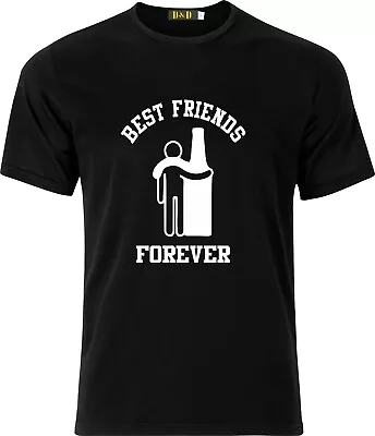 Buy Best Friends Forever Me And Beer Funny Humour Adult Xmas T Shirt • 9.99£