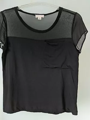 Buy Witchery Ladies Top  Size S Cotton /silk Trimmed Top As New • 18.73£