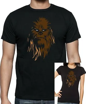 Buy STAR WARS CHEWBACCA WOOKIE T-Shirt. Unisex Or Women's Fitted Tee Printed Cotton • 12.99£