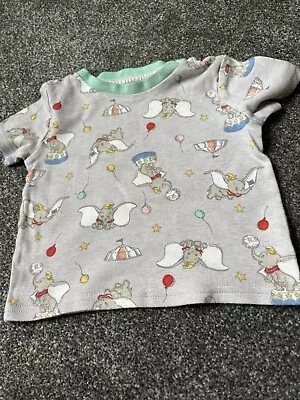 Buy Dumbo Grey Babies T-shirt 9-12 Months • 0.30£