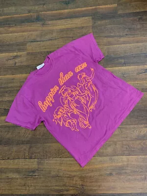 Buy BILLIE EILISH Short Sleeve Graphic T-shirt, Purple, LARGE, New Authentic Merch • 33.75£
