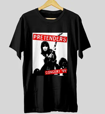 Buy Vintage The Pretenders Tour '94 Rare Band T-Shirt Black 80s Hollywood Perfume • 24.99£