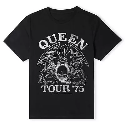 Buy Official Queen Tour 75 Unisex T-Shirt • 17.99£