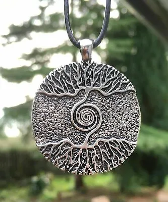 Buy Tree Of Life Norse Viking Odin Pendant Warrior Mens Chain Necklace Jewelry • 3.98£