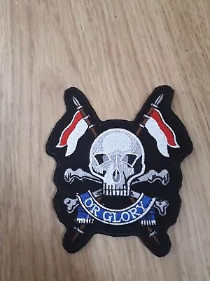 Buy Queens Royal Lancers  Embroidered Motto Death Or Glory  For  BLAZER/JACKET • 15£