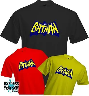 Buy RETRO BATMAN - Sheldon Cooper - Big Bang Theory - Quality T Shirt - NEW • 9.99£